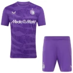 Feyenoord Rotterdam Niños Conjunto 2025 2026 Portero Púrpura - Feyenoord Rotterdam Niños Barata | tiendasdefutboles