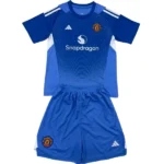Portero Conjunto De Hombre Manchester United 2025 2026 Azul Blanco