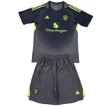 Portero Conjunto De Hombre Manchester United 2025 2026 Negro Gris