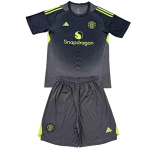Manchester United Conjunto 2025 2026 Portero Negro - Maglia Manchester United | tiendasdefutboles