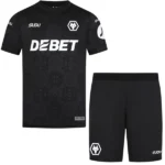 Wolves FC Conjunto 2025 2026 Portero Negro - Wolves Fc Equipacion | tiendasdefutboles