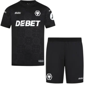 Wolves FC Conjunto 2025 2026 Portero Negro - Wolves Fc Equipacion | tiendasdefutboles