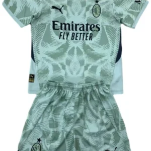 AC Milan Niños Conjunto 2024 2025 Portero Verde - Tuta AC Milan Niños | tiendasdefutboles