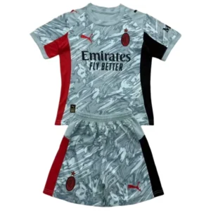 AC Milan Niños Conjunto 2025 2026 Portero Azul - Tuta AC Milan Niños | tiendasdefutboles