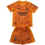 AC Milan Niños Conjunto 2025 2026 Portero Naranja - Tuta AC Milan Niños | tiendasdefutboles