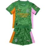 AC Milan Niños Conjunto 2025 2026 Portero Verde - Tuta AC Milan Niños | tiendasdefutboles