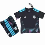 Portero Conjunto De Niños Argentina 2026 Negro