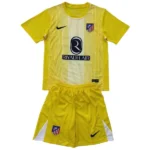 Atlético Madrid Niños Conjunto 2025 2026 Portero Amarillo - Equipacion Atletico Madrid Niños | tiendasdefutboles