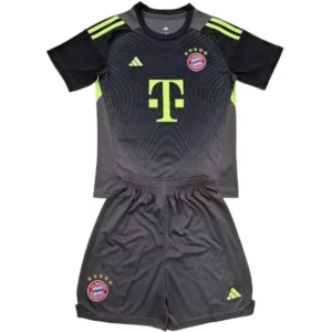 Bayern Múnich Niños Conjunto 2025 2026 Portero Negro - Tuta Bayern Múnich Niños | tiendasdefutboles