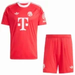 Bayern Múnich Niños Conjunto 2025 2026 Portero Rojo - Bayern Múnich Niños Barata | tiendasdefutboles