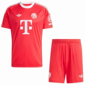 Bayern Múnich Niños Conjunto 2025 2026 Portero Rojo - Bayern Múnich Niños Barata | tiendasdefutboles