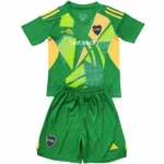 Boca Juniors Niños Conjunto 2024 2025 Portero Verde - Tuta Boca Juniors Niños | tiendasdefutboles