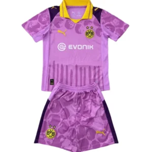 Borussia Dortmund Niños Conjunto 2025 2026 Portero Rosa - Tuta Borussia Dortmund Niños | tiendasdefutboles