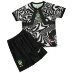 Brasil Niños Conjunto 2026 Portero Gris - Equipacion Brasil Niños | tiendasdefutboles