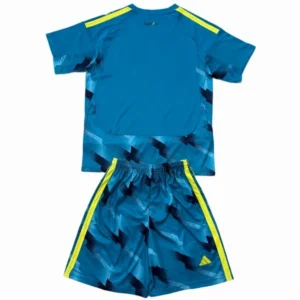 España Niños Conjunto 2026 Portero Azul - España Niños Barata | tiendasdefutboles