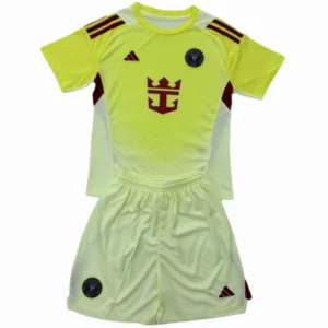Inter Miami Niños Conjunto 2025 2026 Portero Amarillo - Equipacion Inter Miami Niños | tiendasdefutboles
