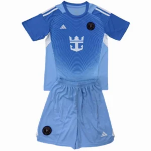 Inter Miami Niños Conjunto 2025 2026 Portero Azul - Equipacion Inter Miami Niños | tiendasdefutboles