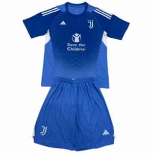 Juventus Niños Conjunto 2025 2026 Portero Azul - Equipación Juventus Niños | tiendasdefutboles