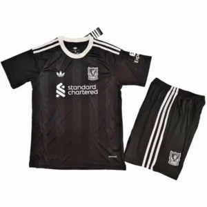 Liverpool Niños Conjunto 2025 2026 Portero Negro - Equipacion Liverpool Niños | tiendasdefutboles