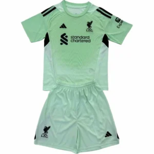 Liverpool Niños Conjunto 2025 2026 Portero Verde - Equipacion Liverpool Niños | tiendasdefutboles