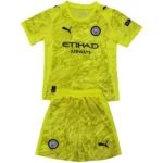 Manchester City Niños Conjunto 2025 2026 Portero Amarillo - Equipacion Manchester City Niños | tiendasdefutboles