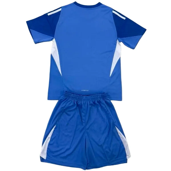 Portero Conjunto De Niños Manchester United 2025 2026 Azul Blanco Manchester United Niños Conjunto 2025 2026 Portero Azul - Equipacion Manchester United Niños | tiendasdefutboles