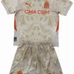Portero Conjunto De Niños Marsella 2024 2025 Amarillo