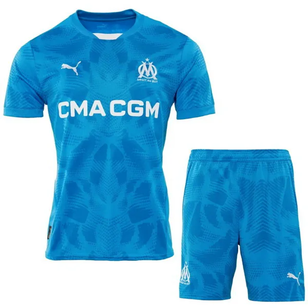 Portero Conjunto De Niños Marsella 2024 2025 Azul Marsella Niños Conjunto 2024 2025 Portero Azul - Tuta Marsella Niños | tiendasdefutboles