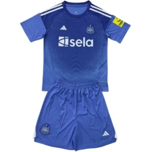 Newcastle United Niños Conjunto 2025 2026 Portero Azul - Tuta Newcastle United Niños | tiendasdefutboles