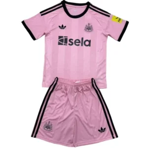Newcastle United Niños Conjunto 2025 2026 Portero Rosa - Tuta Newcastle United Niños | tiendasdefutboles