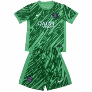 Paris Saint Germain Niños Conjunto 2024 2025 Portero Verde - Tuta Paris Saint Germain Niños | tiendasdefutboles