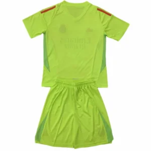 Real Madrid Niños Conjunto 2024 2025 Portero Amarillo - Tuta Real Madrid Niños | tiendasdefutboles