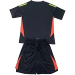 Portero Conjunto De Niños Real Madrid 2024 2025 Negro