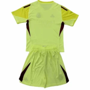 Real Madrid Niños Conjunto 2025 2026 Portero Amarillo - Tuta Real Madrid Niños | tiendasdefutboles