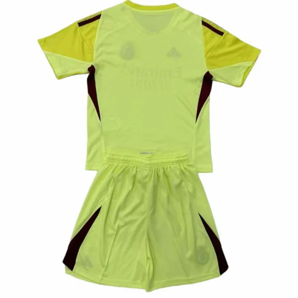Portero Conjunto De Niños Real Madrid 2025 2026 Amarillo Real Madrid Niños Conjunto 2025 2026 Portero Amarillo - Tuta Real Madrid Niños | tiendasdefutboles