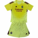 Portero Conjunto De Niños Real Madrid 2025 2026 Amarillo