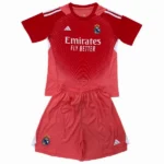 Portero Conjunto De Niños Real Madrid 2025 2026 Rojo