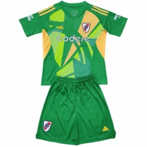 River Plate Niños Conjunto 2024 2025 Portero Verde - Tuta River Plate Niños | tiendasdefutboles