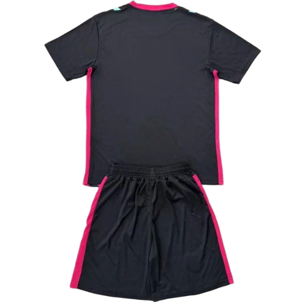 Portero Conjunto De Niños Sunderland 2025 2026 Rosa Negro Sunderland Niños Conjunto 2025 2026 Portero Rosa - Tuta Sunderland Niños | tiendasdefutboles