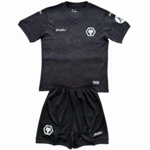 Wolves FC Niños Conjunto 2025 2026 Portero Negro - Tuta Wolves FC Niños | tiendasdefutboles