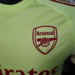 Portero Jugadores Camiseta Arsenal 2025 2026 Amarillo