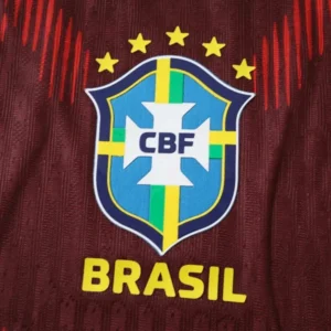 Brasil Camiseta Edición Jugadores 2026 Portero Roja - Camiseta Brasil | tiendasdefutboles