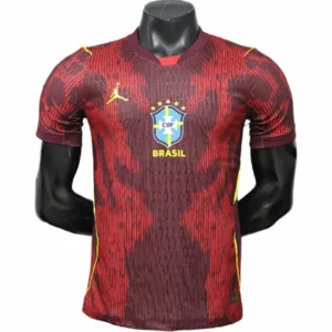 Brasil Camiseta Edición Jugadores 2026 Portero Roja - Camiseta Brasil | tiendasdefutboles