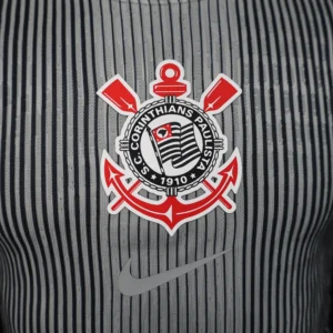 Corinthians Paulista Camiseta Edición Jugadores 2025 2026 Portero Gris | tiendasdefutboles