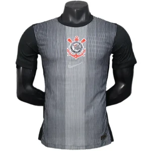 Corinthians Paulista Camiseta Edición Jugadores 2025 2026 Portero Gris | tiendasdefutboles