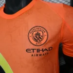 Portero Jugadores Camiseta Manchester City 2025 2026 Naranja