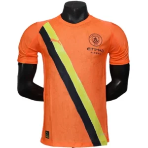 Manchester City Camiseta Edición Jugadores 2025 2026 Portero Naranja - Camiseta Manchester City | tiendasdefutboles