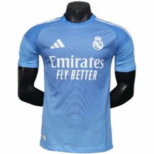 Real Madrid Camiseta Edición Jugadores 2025 2026 Portero Azul - Camiseta Real Madrid | tiendasdefutboles