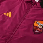 Rompevientos AS Roma 2025 2026 Rojo Negro