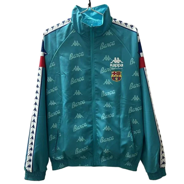 Rompevientos Barcelona 2025 2026 Verde FC Barcelona Rompevientos 2025 2026 Verde - Giacca FC Barcelona | tiendasdefutboles
